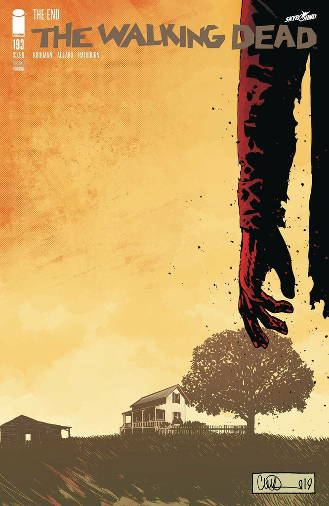 WALKING DEAD #193 2ND PRINT "THE END" (MR)