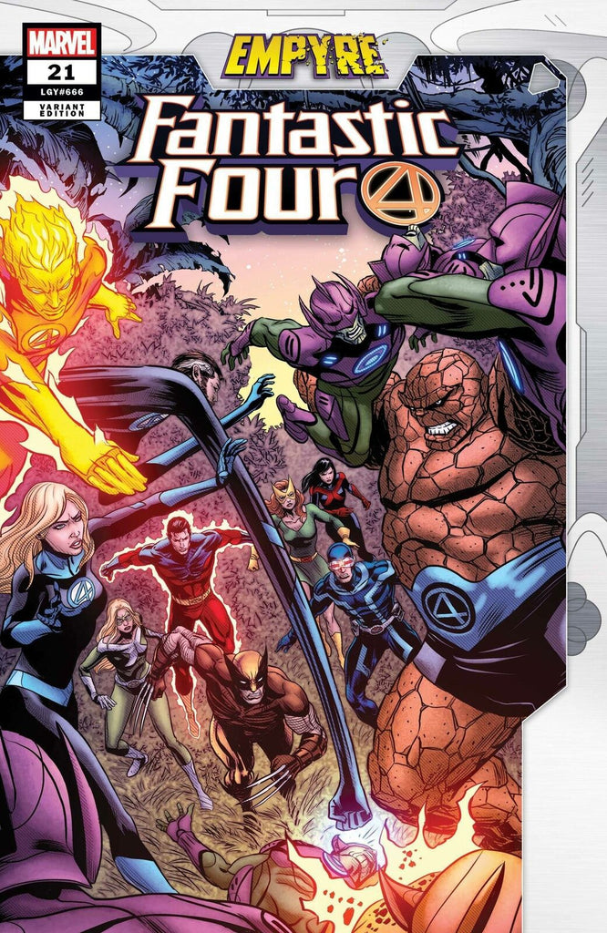 FANTASTIC FOUR #21 ZIRCHER CONFRONTATION VAR EMP