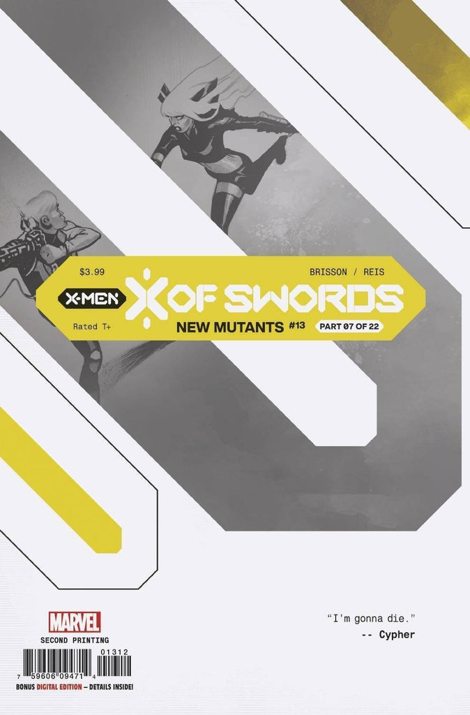 NEW MUTANTS #13 2ND PRINT VAR XOS