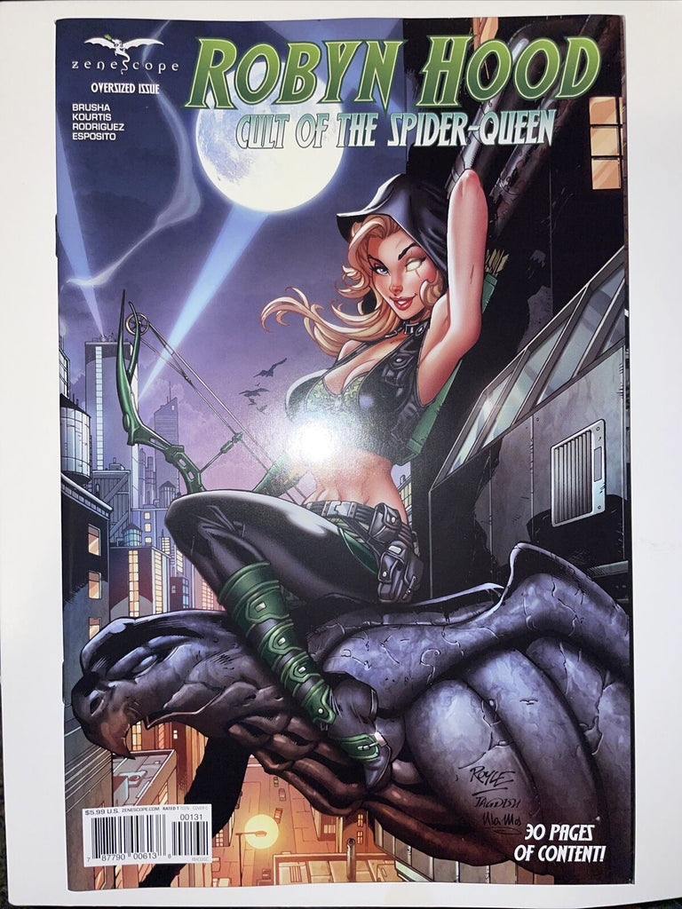 ROBYN HOOD CULT OF THE SPIDER ONE SHOT CVR C JOHN ROYLE ZENESCOPE