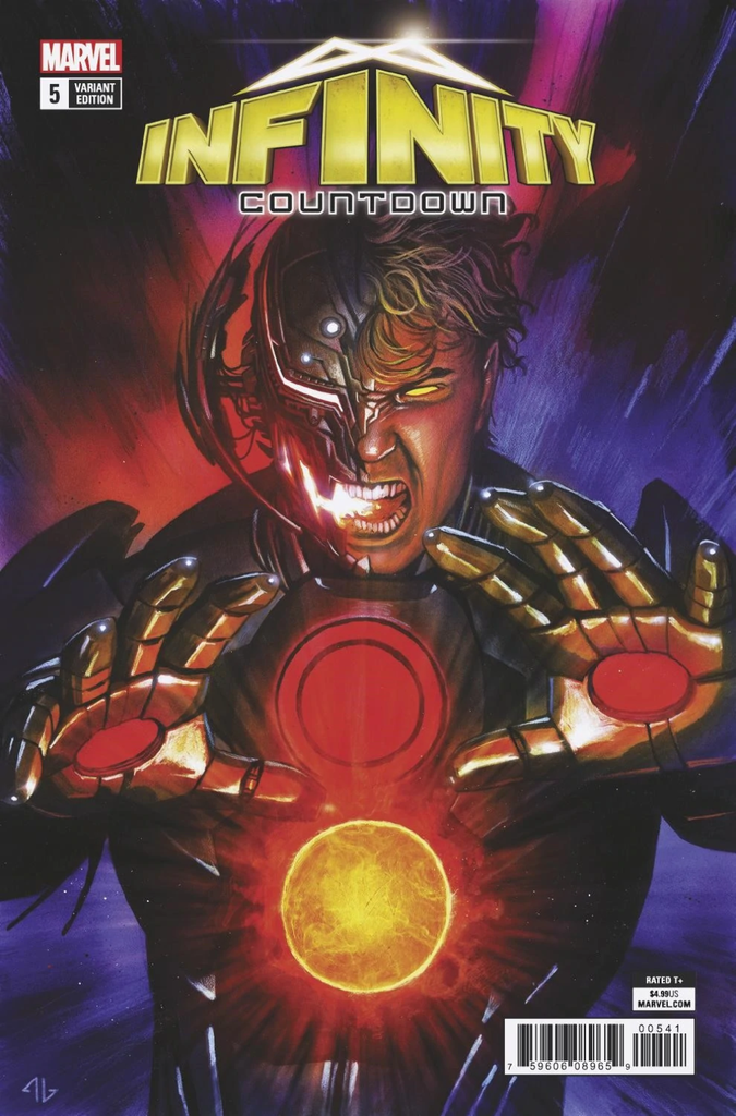 INFINITY COUNTDOWN #5 (OF 5) ULTRON HOLDS INFINITY VARIANT "A7"