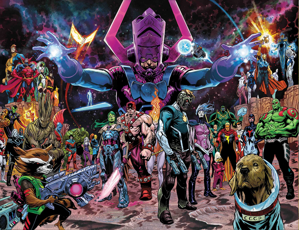 GUARDIANS OF THE GALAXY #1 SHAW WRAPAROUND VAR