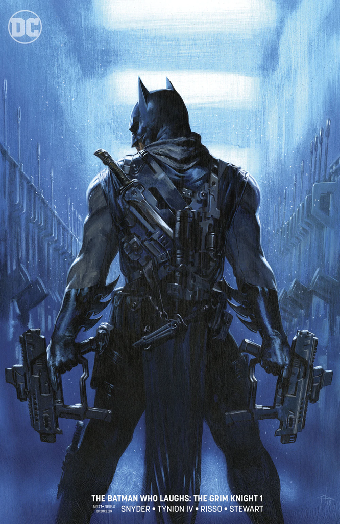 BATMAN WHO LAUGHS THE GRIM KNIGHT #1 DELLOTTO VARIANT