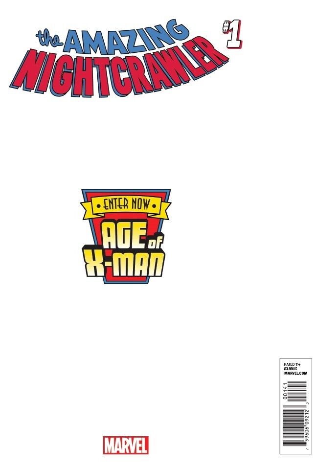 AGE OF X-MAN AMAZING NIGHTCRAWLER #1 (OF 5) SECRET VAR