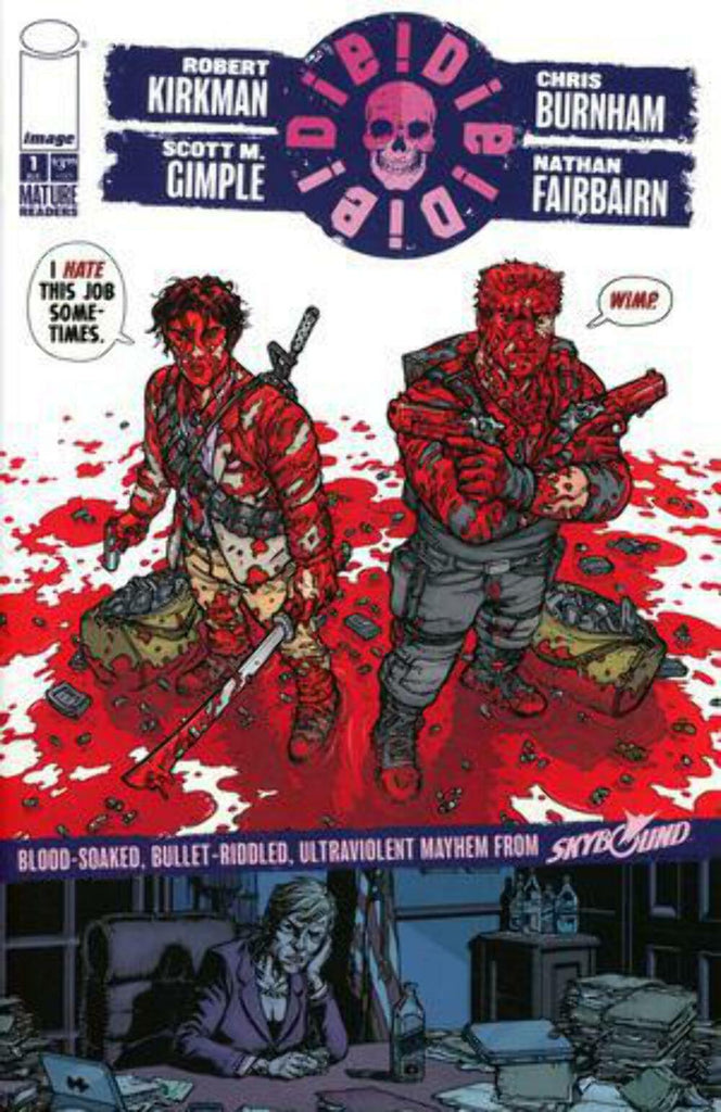 Die Die Die #1 Cover I Chris Burnham & Nathan Fairbairn Wimp Cover