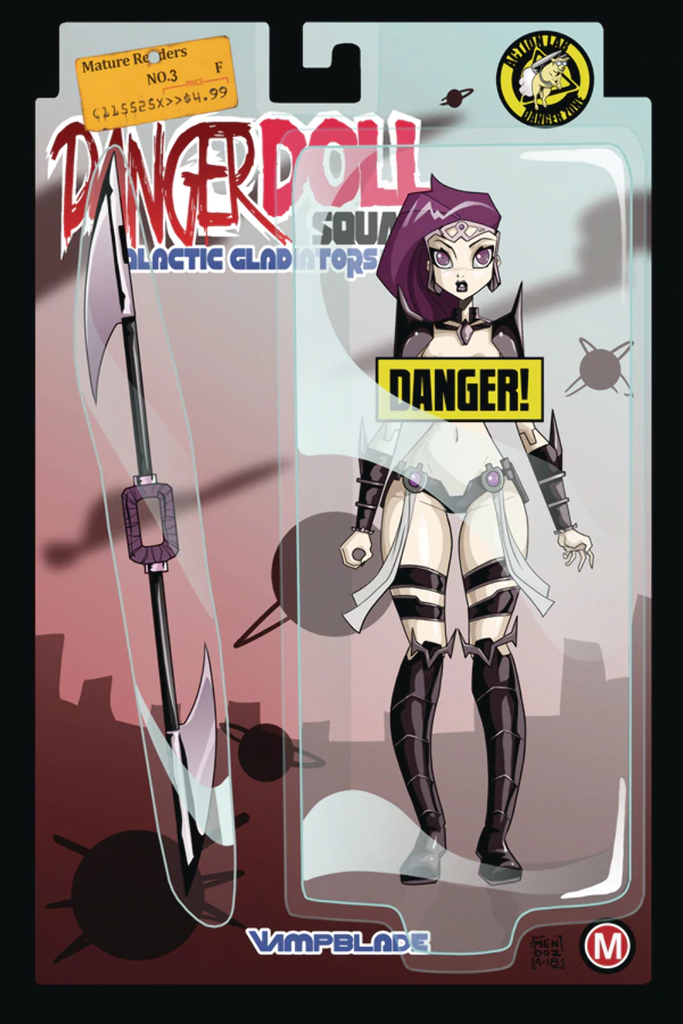 DANGER DOLL SQUAD GALACTIC GLADIATORS #3 CVR F MENDOZA RISQUE (MR 18+)