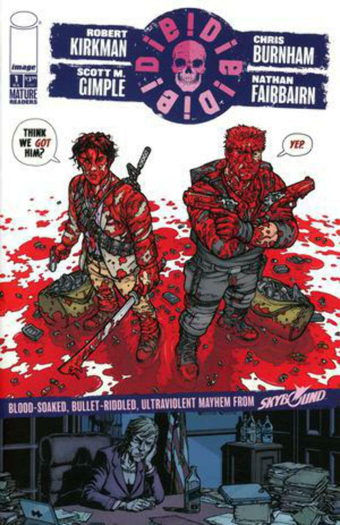 Die Die Die #1 Cover J Chris Burnham & Nathan Fairbairn Yep Cover