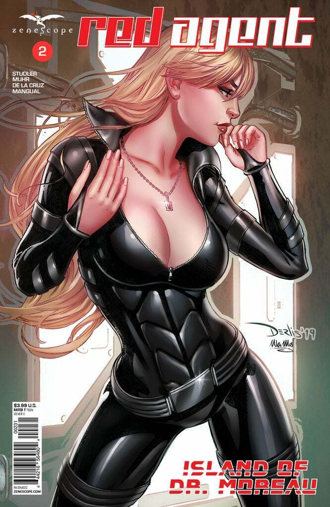 RED AGENT ISLAND OF DR MOREAU #2 CVR C SANTACRUZ ZENESCOPE ENTERTAINMENT