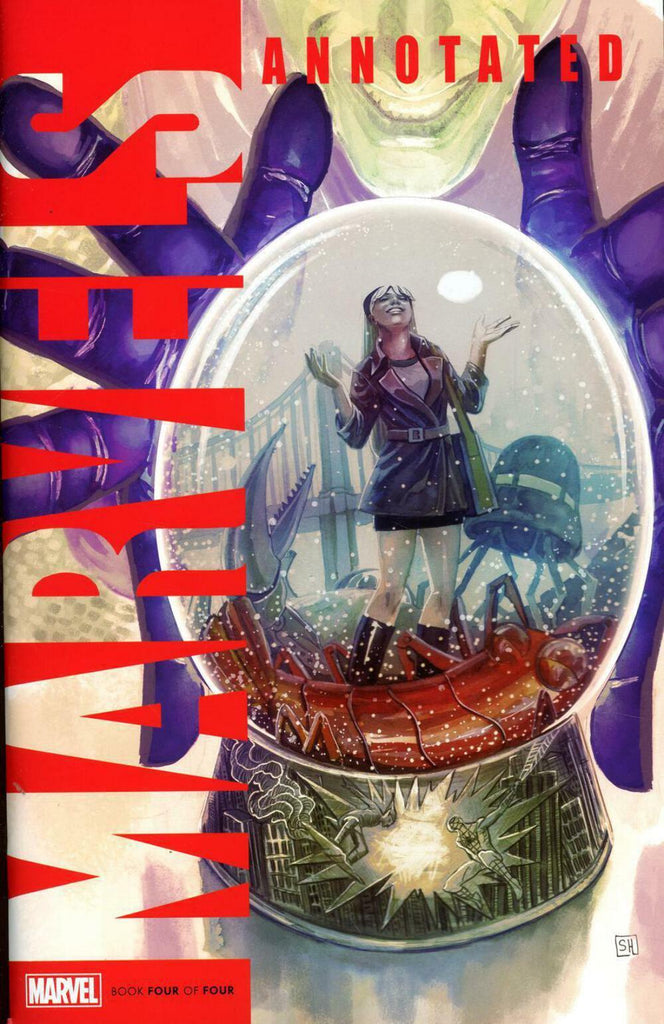 MARVELS ANNOTATED #4 (OF 4) HANS VARIANT