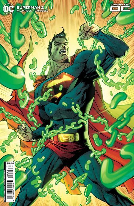 SUPERMAN #2 CVR B TONY S DANIEL CARD STOCK VARIANT