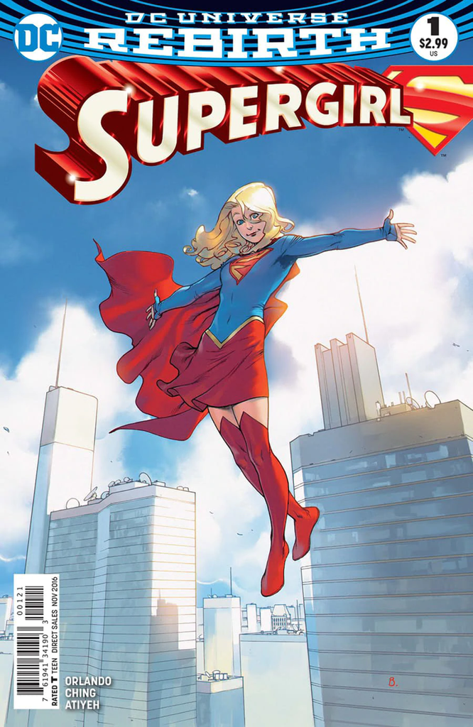 SUPERGIRL #1 VAR ED DC REBIRTH