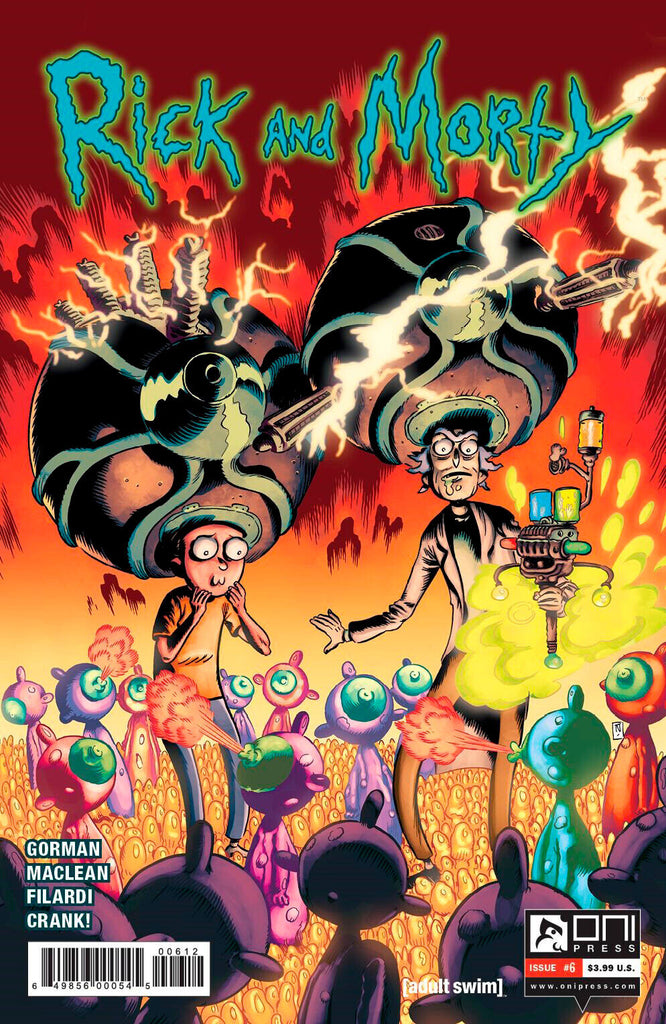 RICK & MORTY #6 2ND PRINT VARIANT