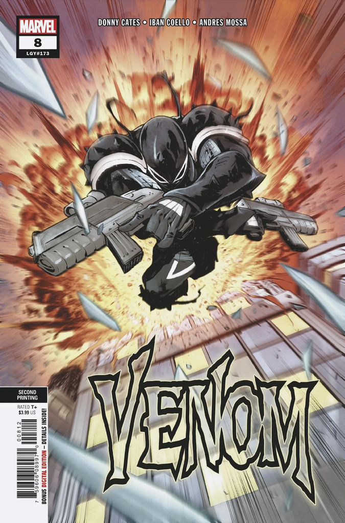 VENOM #8 2ND PRINT COELLO VARIANT