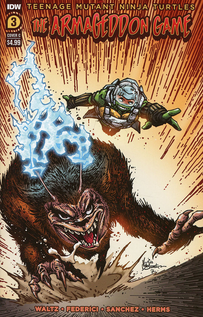 TMNT ARMAGEDDON GAME #3 CVR C EASTMAN IDW PUBLISHING