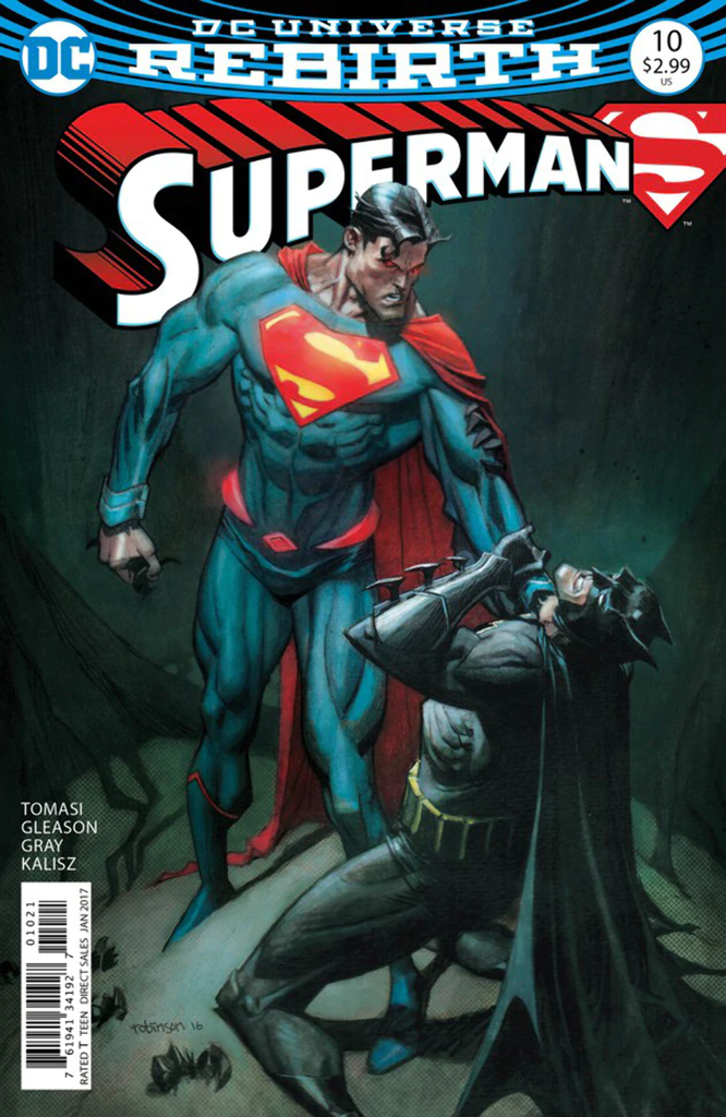 SUPERMAN #10 VAR ED DC REBIRTH