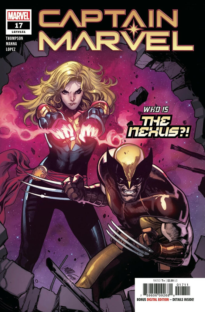 CAPTAIN MARVEL #17 MARVEL COMICS (2020)