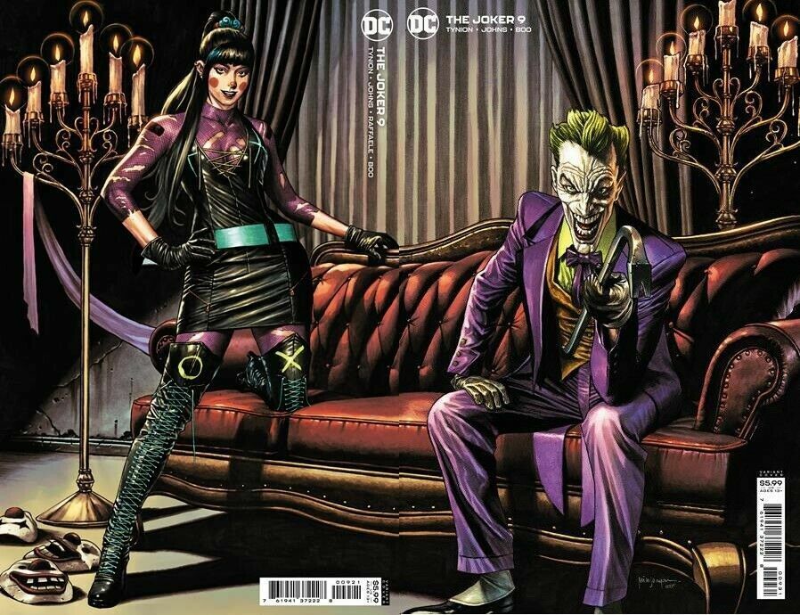 JOKER #9 CVR B & C SUYAN JOKER CONNECTING VARIANT SET DC COMICS