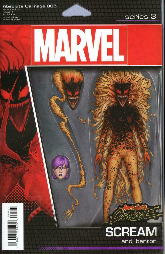 ABSOLUTE CARNAGE #5 CHRISTOPHER ACTION FIGURE VARIANT MARVEL COMICS