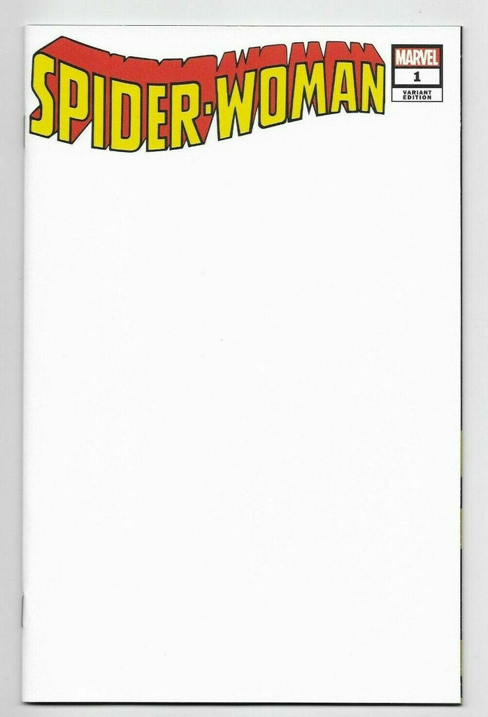 SPIDER-WOMAN #1 BLANK VARIANT (2020 SERIES) MARVEL COMICS