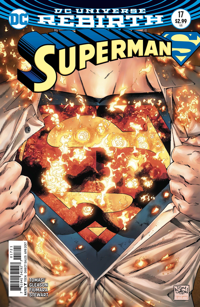 SUPERMAN #17 VAR ED DC REBIRTH