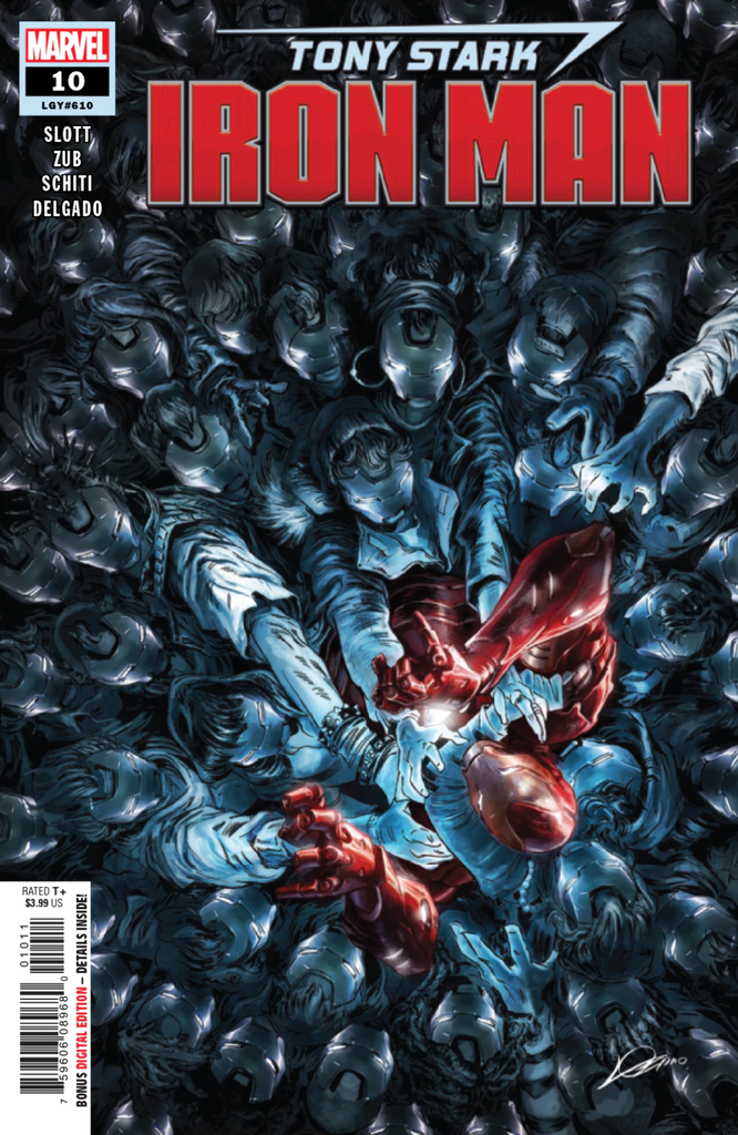 TONY STARK IRON MAN #10 "D6"