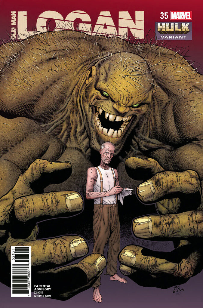 OLD MAN LOGAN #35 MCNIVEN HULK VAR LEG