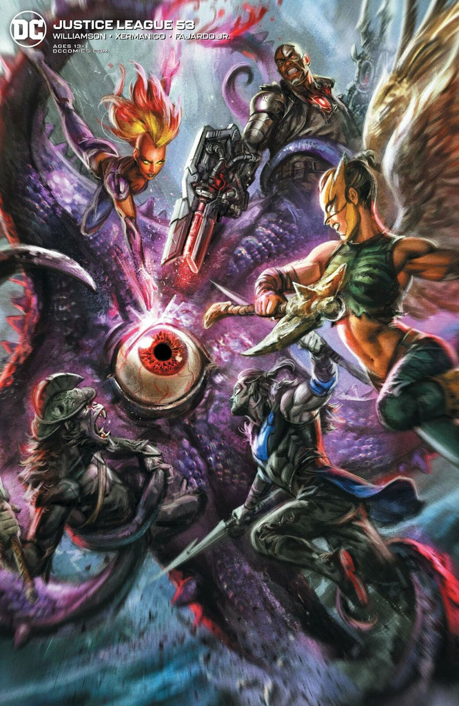 JUSTICE LEAGUE #53 CALDWELL VARIANT