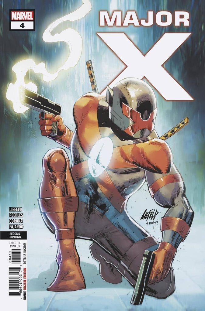 MAJOR X #4 (OF 6) 2ND PRINT LIEFELD VAR