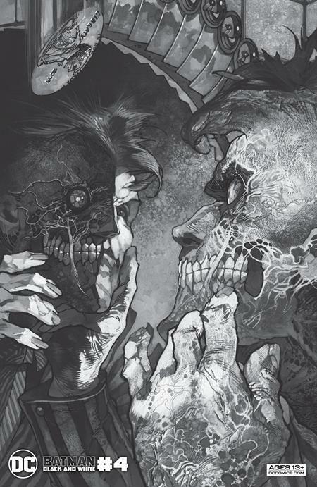 BATMAN BLACK AND WHITE #4 (OF 6) CVR C SIMONE BIANCHI TWO-FACE VAR