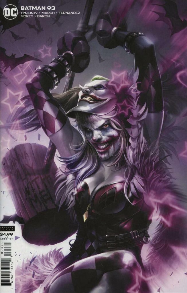 BATMAN #93 CARD STOCK FRANCESCO MATTINA VAR ED