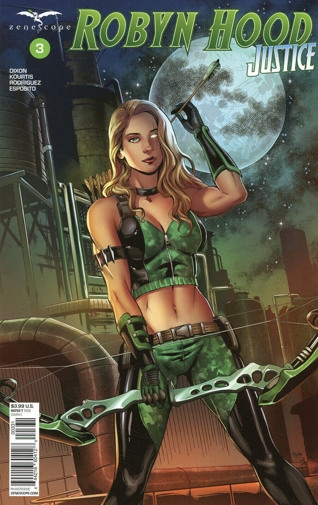ROBYN HOOD JUSTICE #3 CVR C OTERO "L3"