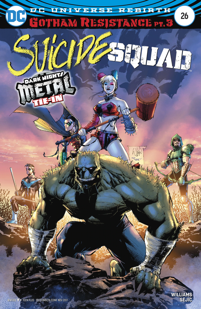 SUICIDE SQUAD #26 VAR ED (METAL) DC REBIRTH