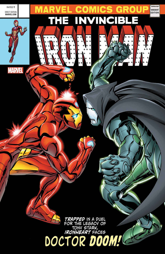 INVINCIBLE IRON MAN #593 DAVIS LENTICULAR HOMAGE VARIANT