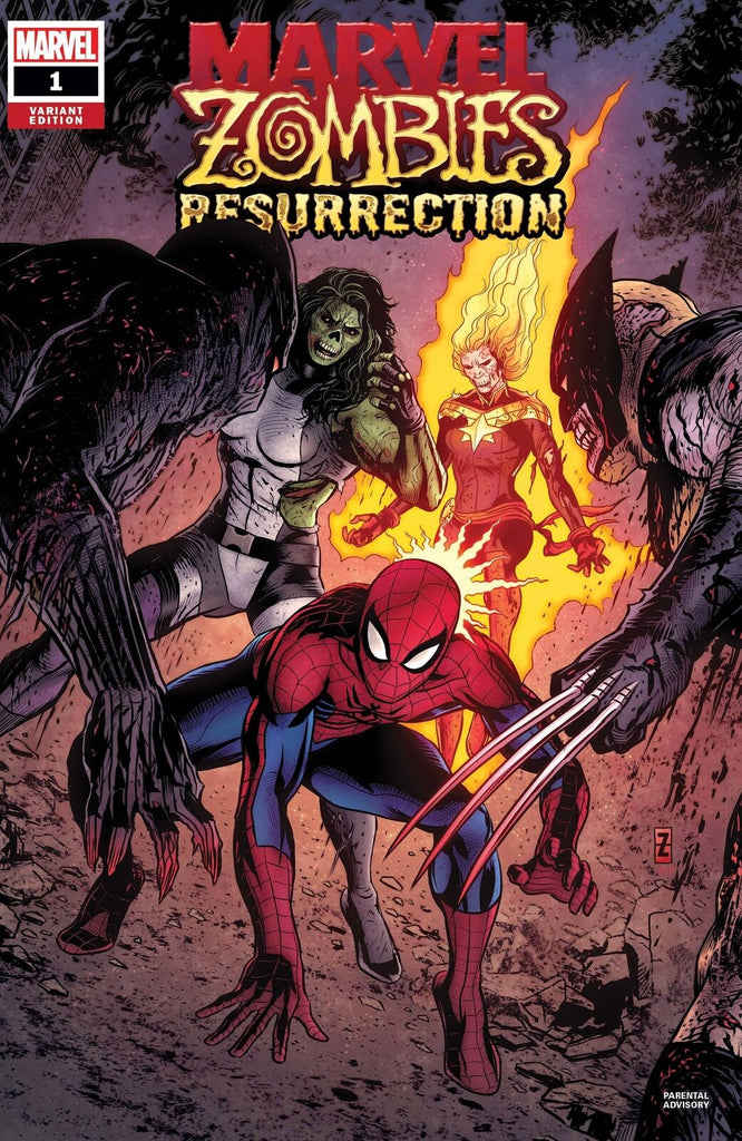 MARVEL ZOMBIES RESURRECTION #1 1:25 ZIRCHER VARIANT