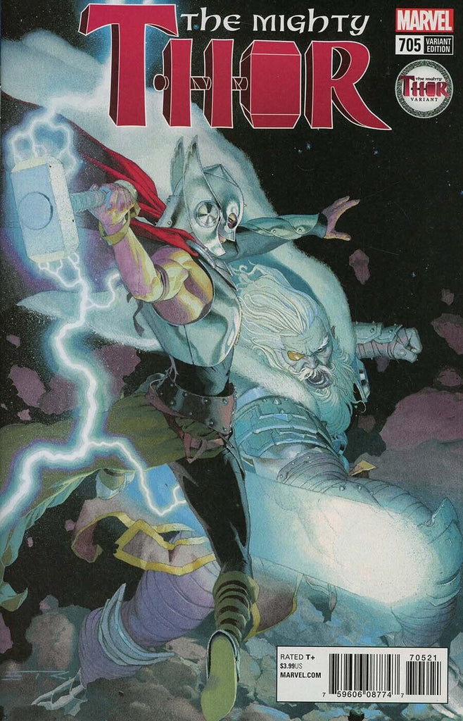 MIGHTY THOR #705 RIBIC MIGHTY THOR VAR LEG