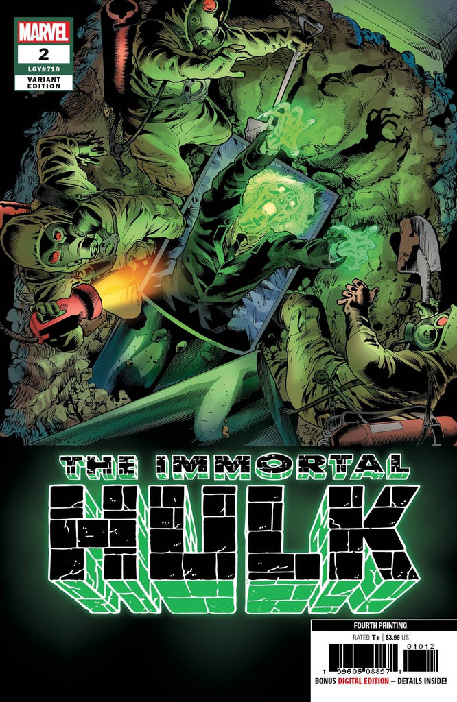 IMMORTAL HULK #2 4TH PRINT BENNETT VAR