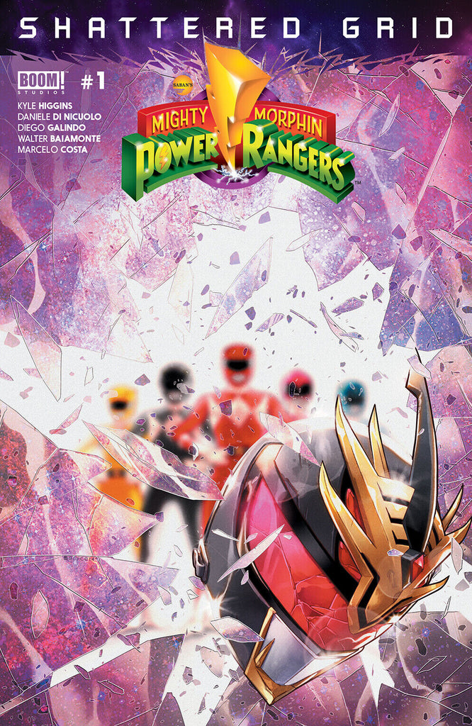 MIGHTY MORPHIN POWER RANGERS SHATTERED GRID #1 MAIN
