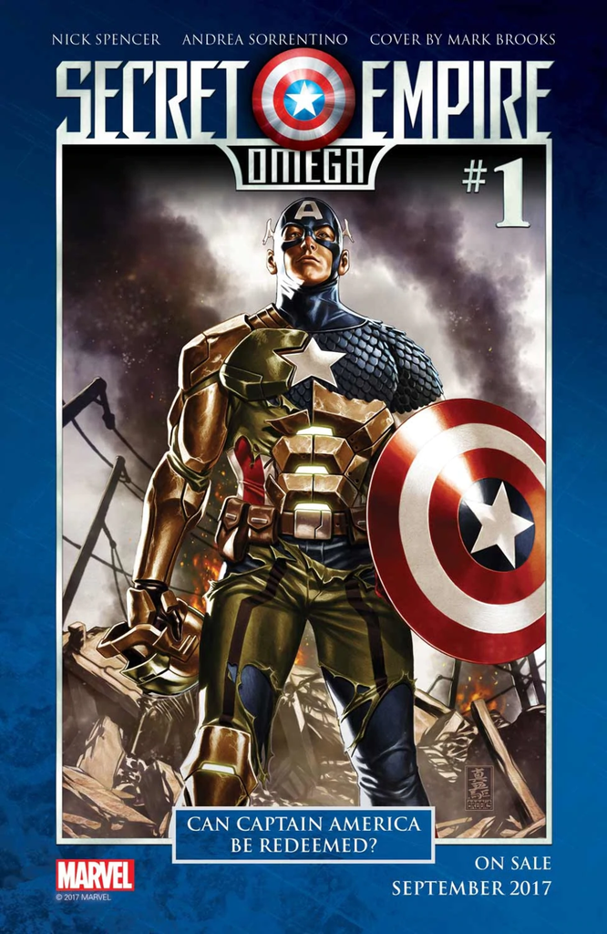 SECRET EMPIRE OMEGA #1 SE "B2"