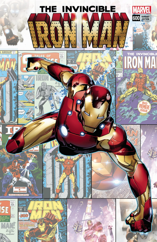 INVINCIBLE IRON MAN #600 1:25 COIPEL VARIANT