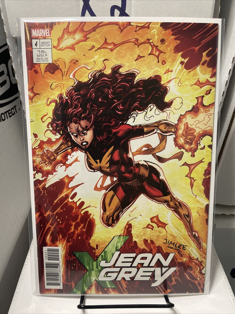 Jean Grey #4 Jim Lee X-Men Trading Card Variant HTF