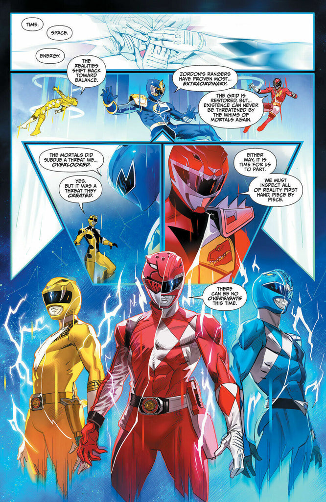 MIGHTY MORPHIN POWER RANGERS #40 FOC MORA VARIANT