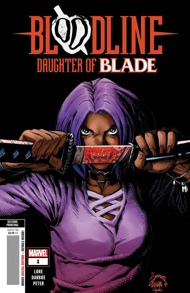 BLOODLINE DAUGHTER OF BLADE #1 2ND PRINT RYAN STEGMAN VAR