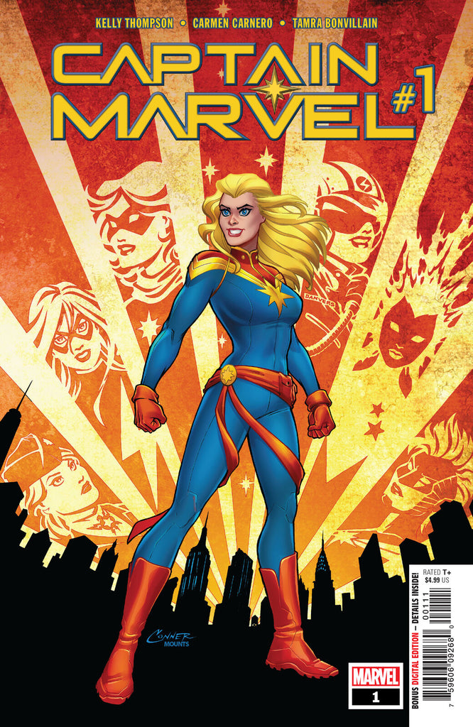 CAPTAIN MARVEL #1 1ST APP OF RIPLEY RYAN