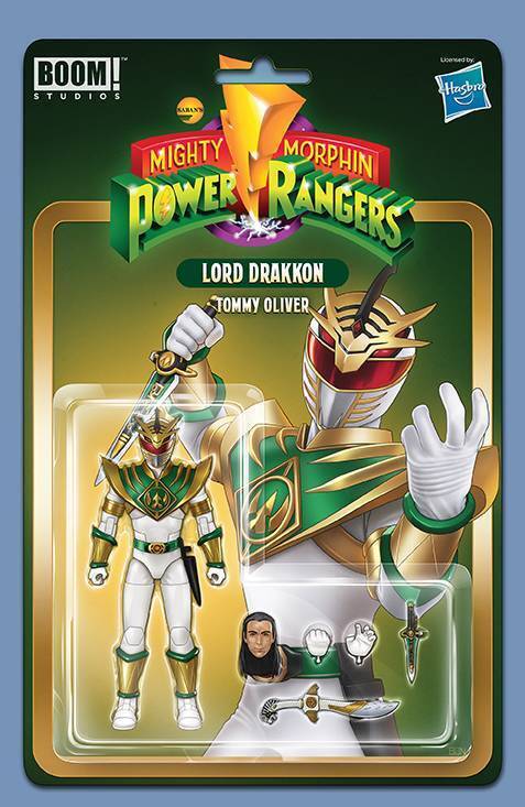 MIGHTY MORPHIN POWER RANGERS #105 CVR C 1:10 ACTION FIGURE VARIANT