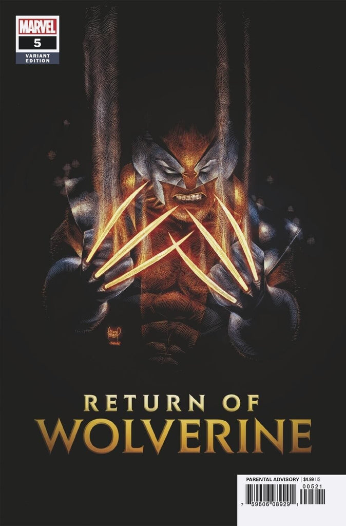 RETURN OF WOLVERINE #5 (OF 5) KUBERT VAR