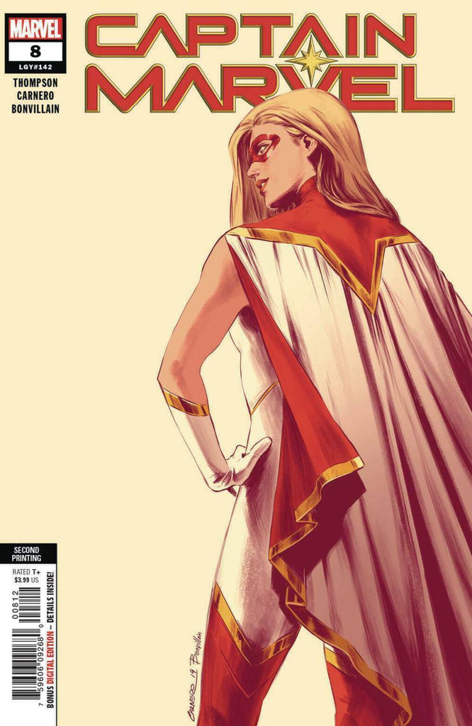 CAPTAIN MARVEL #8 2ND PRINT CARNERO VARIANT "C4"