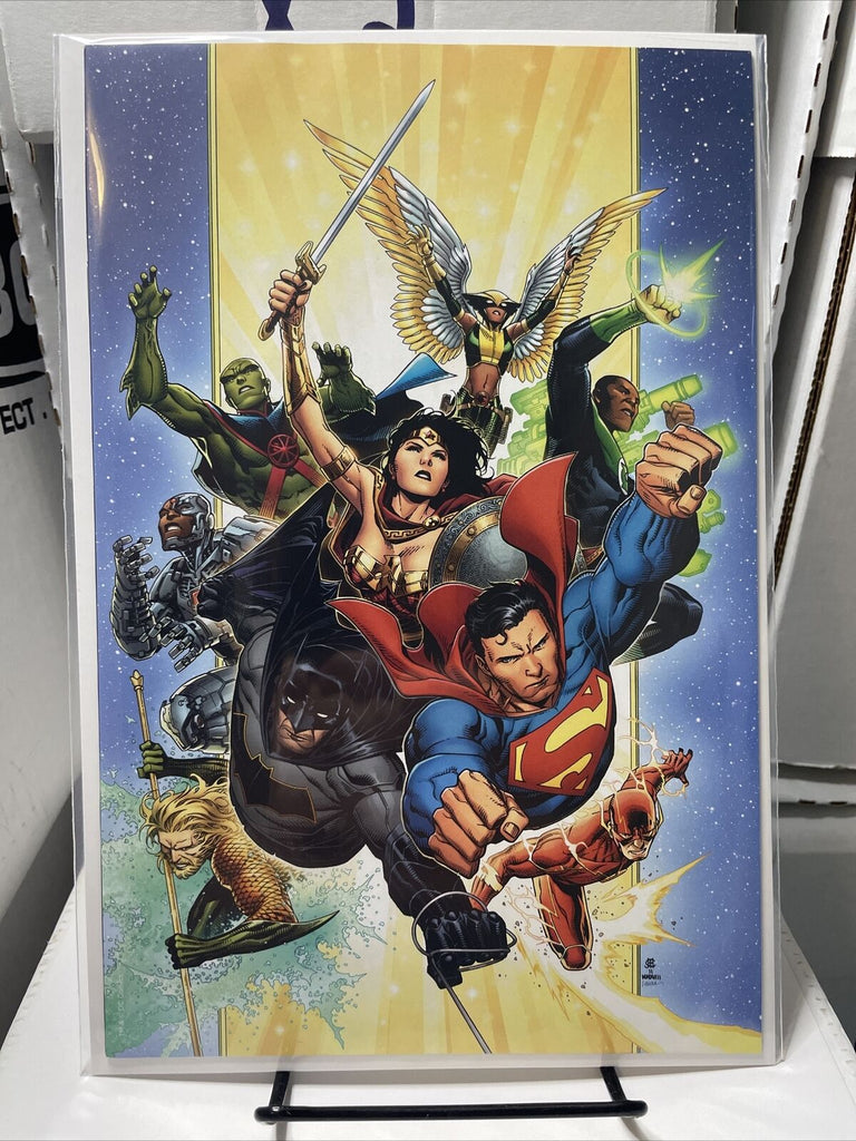 JUSTICE LEAGUE #1 CHEUNG EXCLUSIVE VIRGIN VARIANT DC COMICS