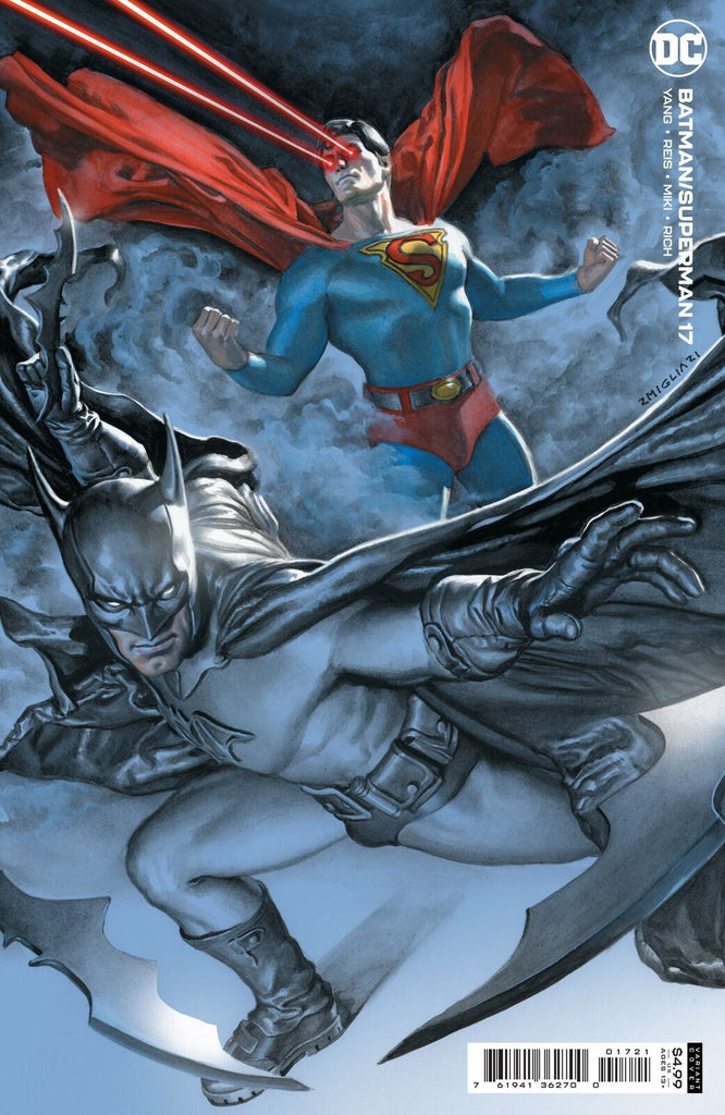 BATMAN SUPERMAN #17 CVR B MIGLIARI CARDSTOCK VARIANT