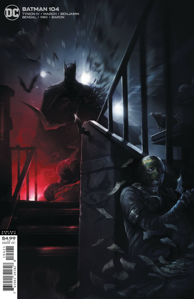 BATMAN #104 CARD STOCK FRANCESCO MATTINA VAR ED