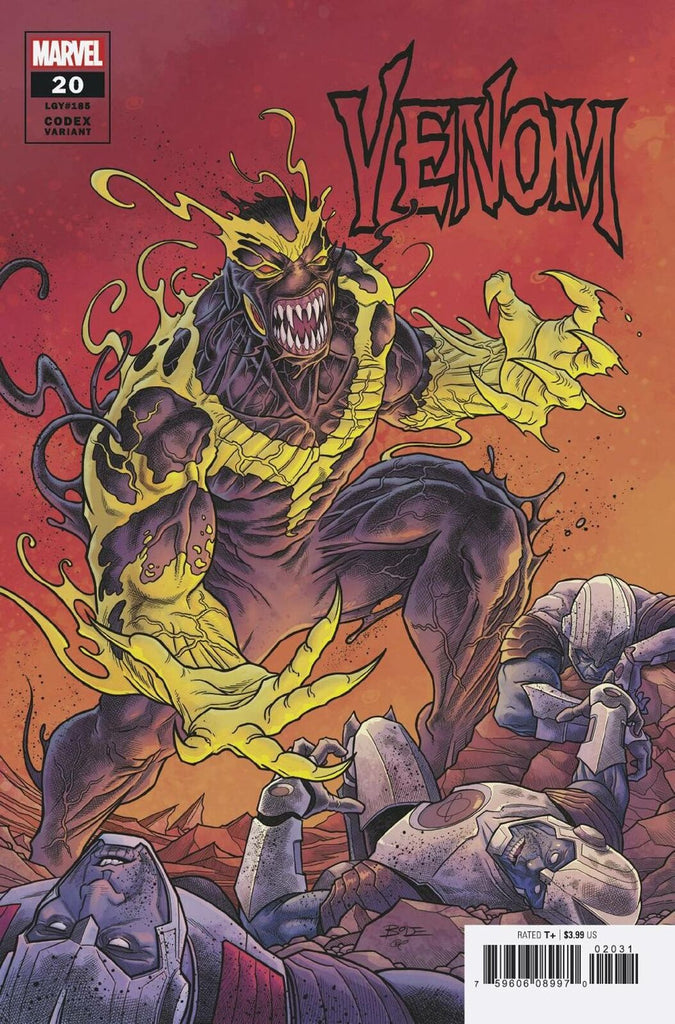 VENOM #20 CODEX VARIANT ABSOLUTE CARNAGE MARVEL COMICS (2019)